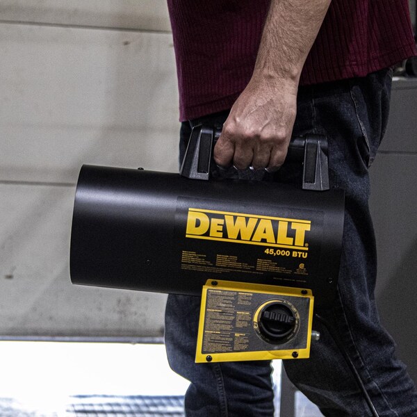Dewalt DeWalt 45000 Btu/h 1125 sq ft Forced Air Propane Portable Heater - F340745