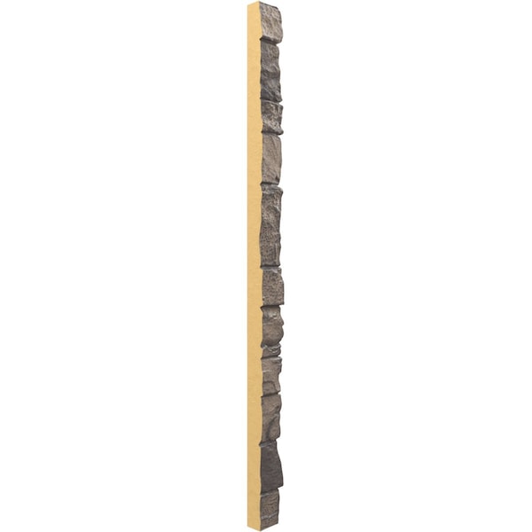 Ekena Millwork Universal Outside Corner for StoneWall Faux Stone Siding Panels - PNUOC03X48CR