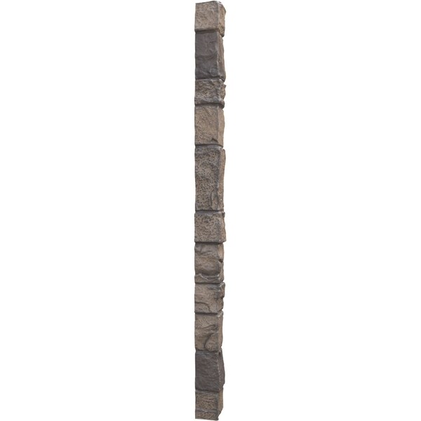 Ekena Millwork Universal Outside Corner for StoneWall Faux Stone Siding Panels - PNUOC03X48CR