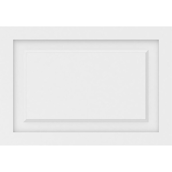 Ekena Millwork Harrison Raised Panel Decorative Wall Panel, 26"W x 18"H x 5/8"P - WALP26X18X062HAR