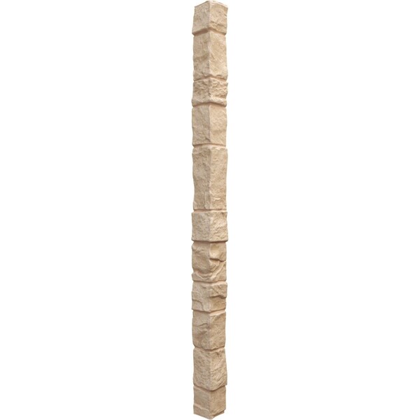 Ekena Millwork Universal Outside Corner for StoneWall Faux Stone Siding Panels - PNUOC03X48OF
