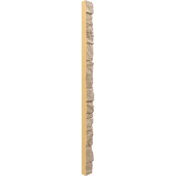 Ekena Millwork Universal Outside Corner for StoneWall Faux Stone Siding Panels - PNUOC03X48OF
