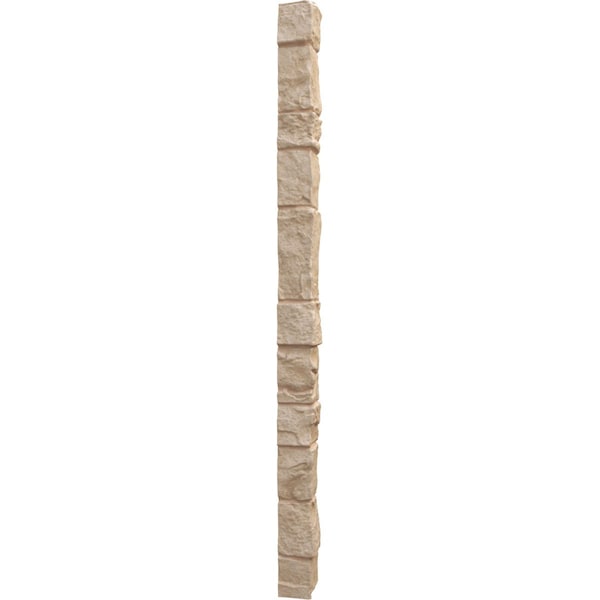 Ekena Millwork Universal Outside Corner for StoneWall Faux Stone Siding Panels - PNUOC03X48OF