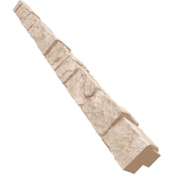 Ekena Millwork Universal Outside Corner for StoneWall Faux Stone Siding Panels - PNUOC03X48OF