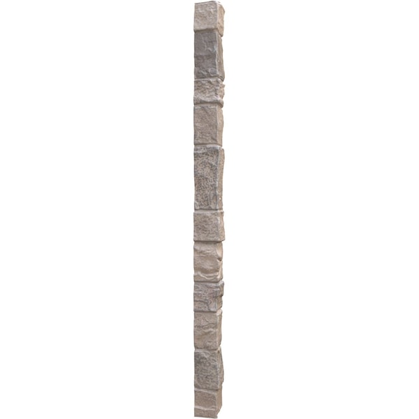 Ekena Millwork Universal Outside Corner for StoneWall Faux Stone Siding Panels - PNUOC03X48PO