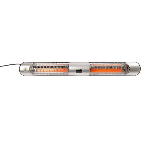 Heat Mate HeatMate 100 sq ft Electric Patio Graphite Heater 1500 BTU - HME-GD15