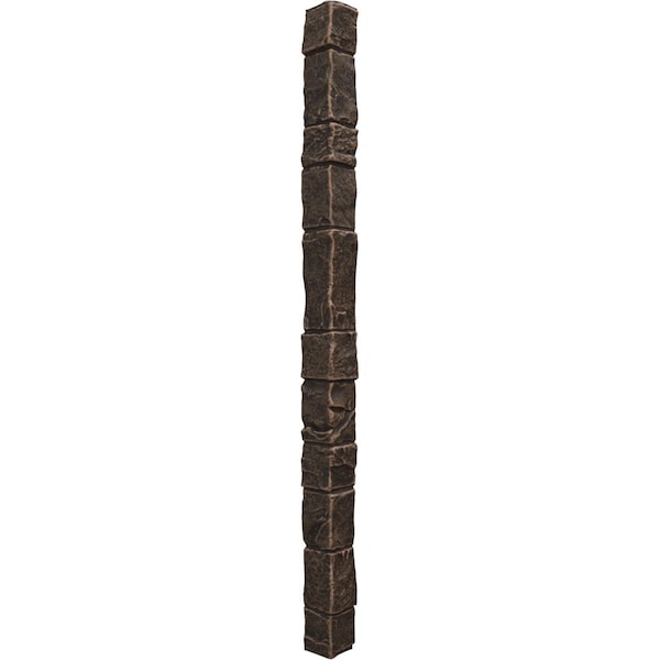 Ekena Millwork Universal Outside Corner for StoneWall Faux Stone Siding Panels - PNUOC03X48AC