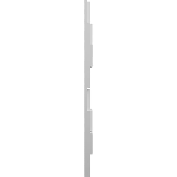 Ekena Millwork 6inW x 24inH x 1inT  EdgeCraft Seine Style Seamless Wall Tile, 12PK - WPPVC06X24ESE12