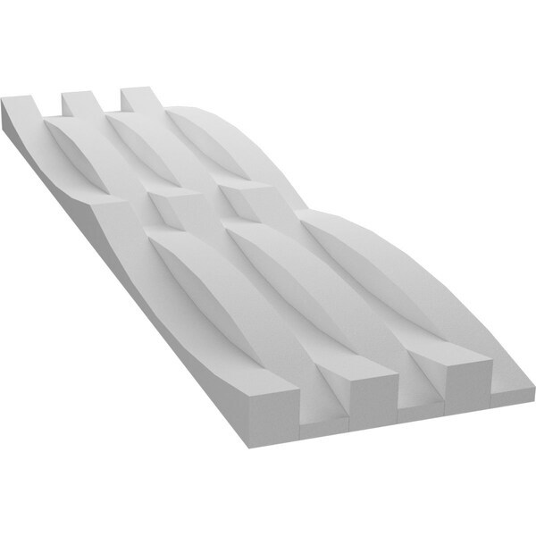 Ekena Millwork 6inW x 24inH x 1inT  EdgeCraft Victoria Style Seamless Wall Tile - WPPVC06X24EVI