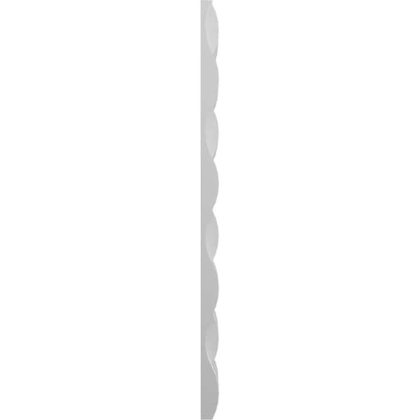 Ekena Millwork 6inW x 24inH x 1inT  EdgeCraft Lomond Style Seamless Wall Tile - WPPVC06X24ELO