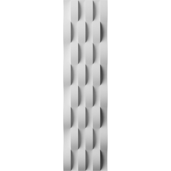 Ekena Millwork 6inW x 24inH x 1inT  EdgeCraft Lomond Style Seamless Wall Tile - WPPVC06X24ELO