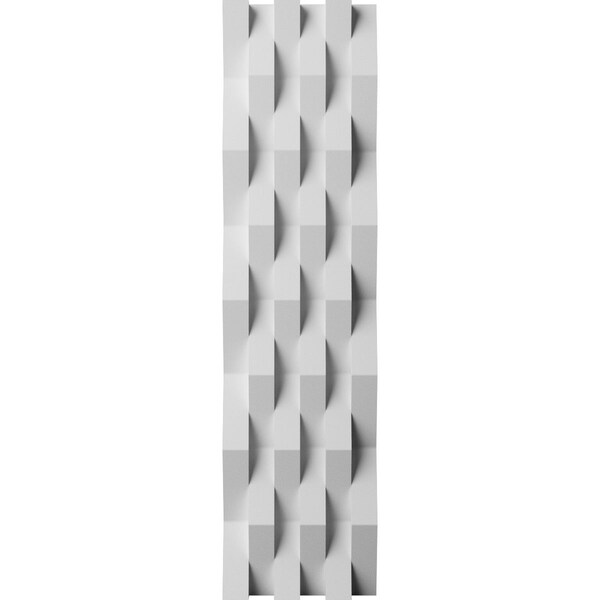 Ekena Millwork 6inW x 24inH x 1inT  EdgeCraft Thames Style Seamless Wall Tile, 12PK - WPPVC06X24ETH12