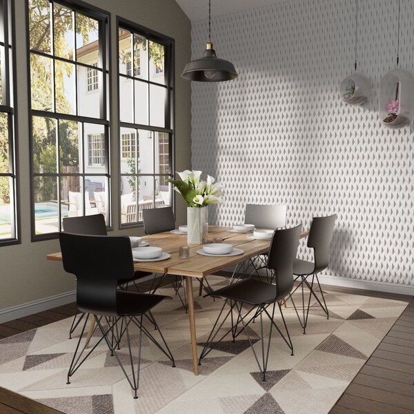 Ekena Millwork 6inW x 24inH x 1inT  EdgeCraft Thames Style Seamless Wall Tile, 12PK - WPPVC06X24ETH12
