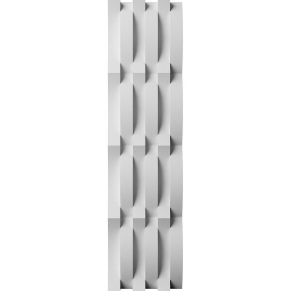 Ekena Millwork 6inW x 24inH x 1inT  EdgeCraft Jordan Style Seamless Wall Tile, 8PK - WPPVC06X24EJO8