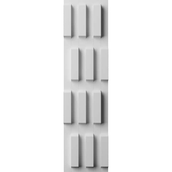 Ekena Millwork 6inW x 24inH x 1inT  EdgeCraft Indus Style Seamless Wall Tile - WPPVC06X24EIN