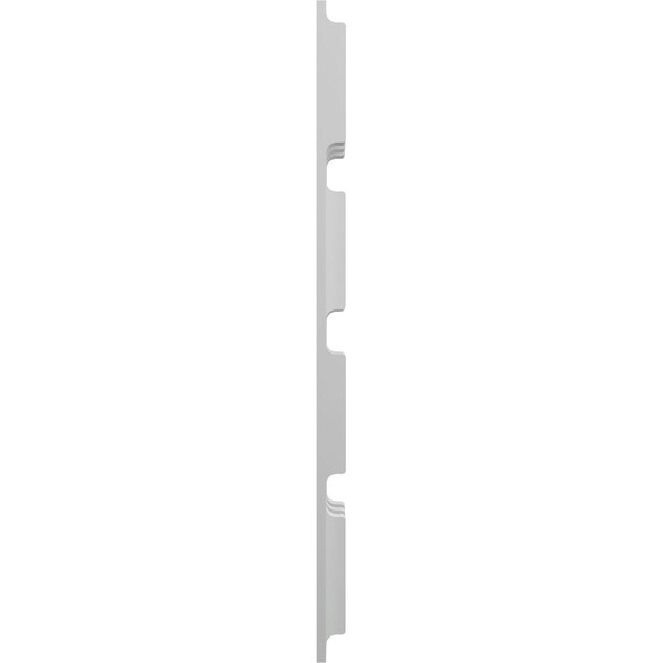 Ekena Millwork 6inW x 24inH x 1inT  EdgeCraft Indus Style Seamless Wall Tile - WPPVC06X24EIN