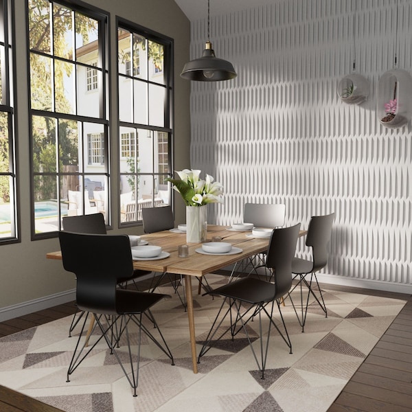 Ekena Millwork 6inW x 24inH x 1inT  EdgeCraft Mississippi Style Seamless Wall Tile - WPPVC06X24EMI