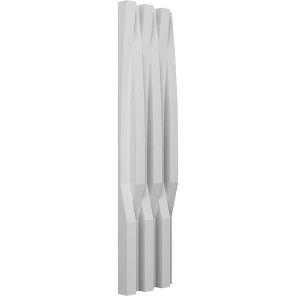 Ekena Millwork 6inW x 24inH x 1inT  EdgeCraft Mississippi Style Seamless Wall Tile - WPPVC06X24EMI