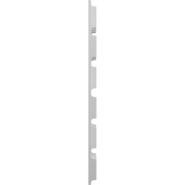 Ekena Millwork 6inW x 24inH x 1inT  EdgeCraft Chesapeake Style Seamless Wall Tile, 8PK - WPPVC06X24ECH8