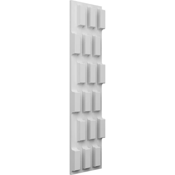 Ekena Millwork 6inW x 24inH x 1inT  EdgeCraft Chesapeake Style Seamless Wall Tile, 8PK - WPPVC06X24ECH8