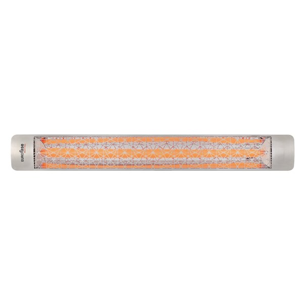 Eurofase 304 SS 61in Single Element 3000W 208V Heater, Stainless Steel, Astra Decor Plate - EF30208S4