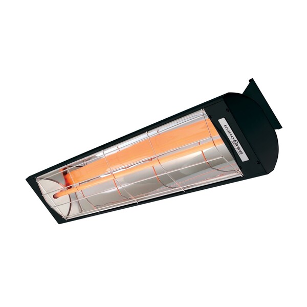Eurofase 304 SS 61in Single Element 3000W 208V Heater, Black, Standard Decor Plate - EF30208B