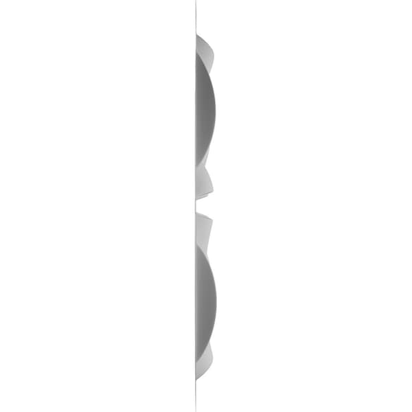 Ekena Millwork 19 5/8in. W x 19 5/8in. H York EnduraWall Decorative 3D Wall Panel Covers Total 133.73 Sq. Ft., 50PK - WP20X20YOWH-CASE-50