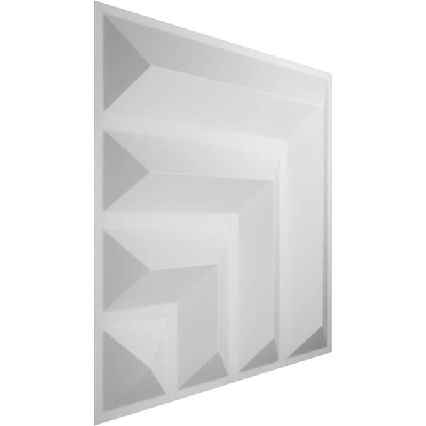 Ekena Millwork 19 5/8in. W x 19 5/8in. H Bolt EnduraWall Decorative 3D Wall Panel, White, 50PK - WP20X20BTWH-CASE-50