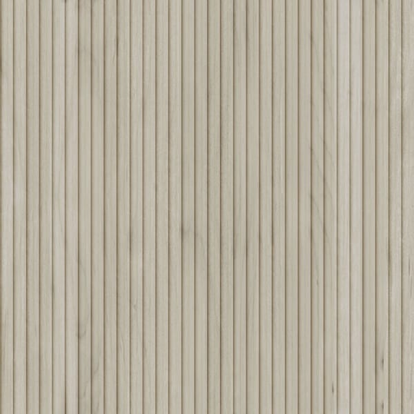 Designs Of Distinction 1/4in Cove-Cut Flexible Tambour, .25inT, 24inW x 48inL, Paint Grade - 012448402PT1
