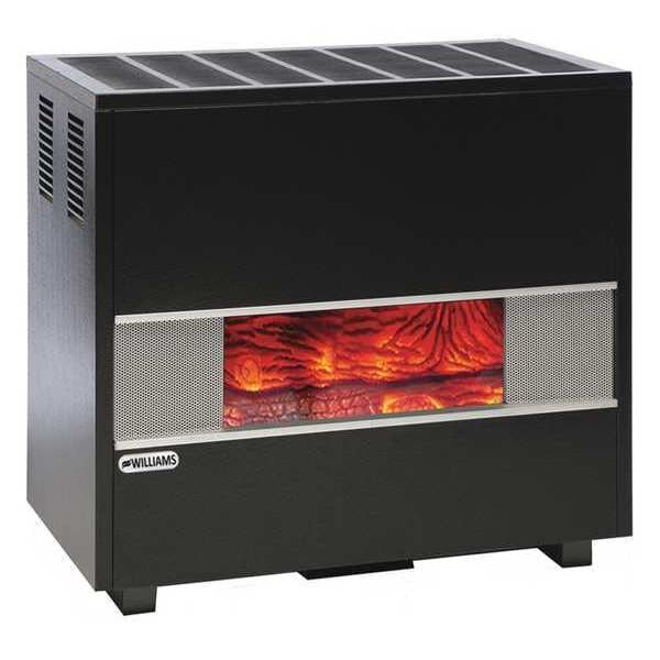 Williams Comfort Products Fireplace-Look Room Heater, NG, 50k BTU - 5002922A