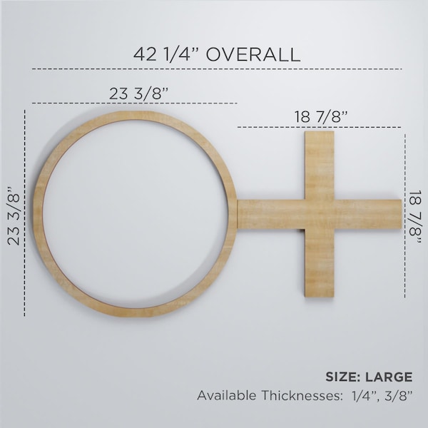 Ekena Millwork Large Chesterfield Decorative Fretwork Wood Wall Panels, Wood, 42 1/4"W x 23 3/8"H x 3/8"T - WALW24X24X0375CHFMF