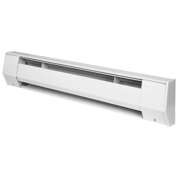 King Electric K Baseboard Heater 8' 208V 2400W White - 8K2024BW