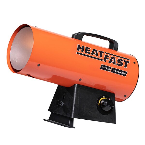 Heatfast HeatFast 155,000 BTU LP Forced Air Heater with Variable Heat Control - HF160G