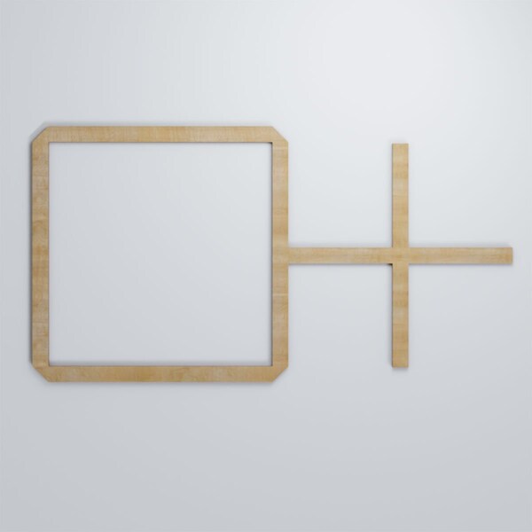 Ekena Millwork Large Burnett Decorative Fretwork Wood Wall Panels, Birch, 43 7/8"W x 23 3/8"H x 3/8"T - WALW24X24X0375BURBI