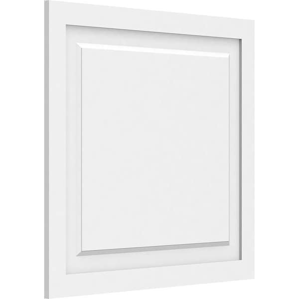 Ekena Millwork Harrison Raised Panel Decorative Wall Panel, 28"W x 26"H x 5/8"P - WALP28X26X062HAR