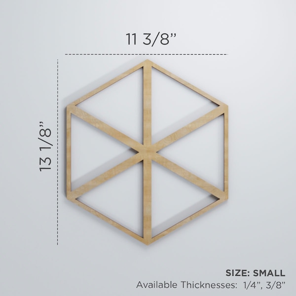 Ekena Millwork Small Pendleton Decorative Fretwork Wood Wall Panels, Alder, 11 3/8"W x 13 1/8"H x 3/8"T - WALW12X12X0375PENAL