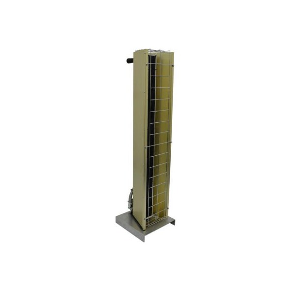 Tpi FostoriaÂ TPI Portable Infrared Heater, 3.15kW, 240V, 14-1/2"W x 46-1/4"H x 11-1/2"D - FSP31241
