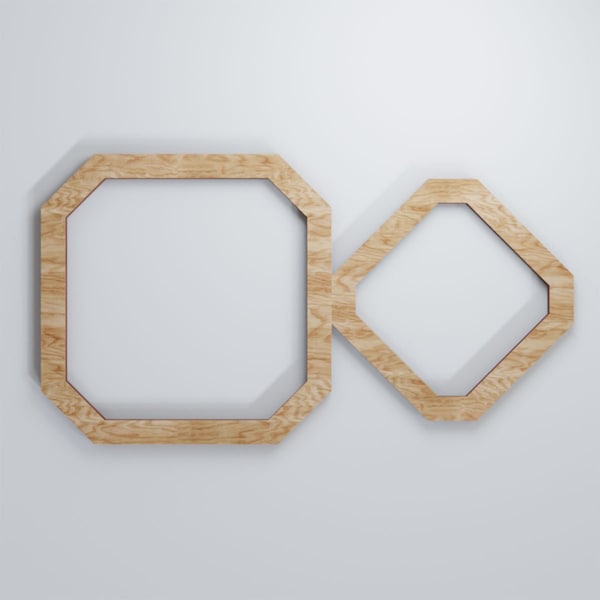 Ekena Millwork Extra Small Lockhart Decorative Fretwork Wood Wall Panels, Red Oak, 12 5/8"W x 7 3/8"H x 3/8"T - WALW08X08X0375LKHRO