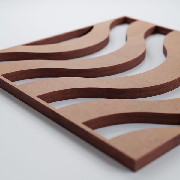 Ekena Millwork Extra Small Parker Decorative Fretwork Wood Wall Panels, Wood, 7 3/8"W x 7 3/8"H x 3/8"T - WALW08X08X0375PKRMF