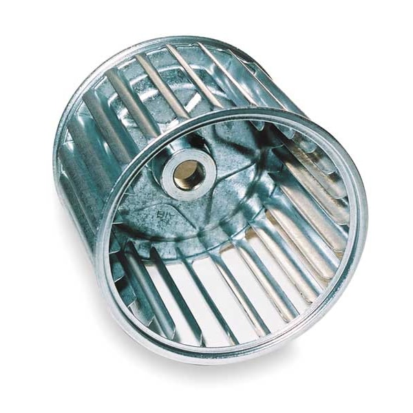 Rw Beckett Blower Wheel, 4 1/4 Dia, 3 7/16 In Depth - 2459GU