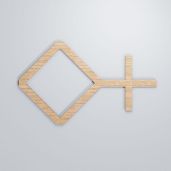 Ekena Millwork Medium Cameron Decorative Fretwork Wood Wall Panels, Alder, 25 5/8"W x 15 3/8"H x 3/8"T - WALW16X16X0375CAMAL