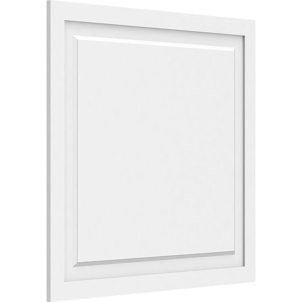 Ekena Millwork Harrison Raised Panel Decorative Wall Panel, 34"W x 32"H x 5/8"P - WALP34X32X062HAR