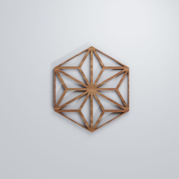 Ekena Millwork Extra Small Hampton Decorative Fretwork Wood Wall Panels, Walnut, 7 3/8"W x 8 1/2"H x 3/8"T - WALW08X08X0375HMPWA