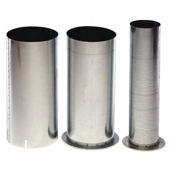 Williams Comfort Products Vent Extension, Top, 24 in. L - 9302