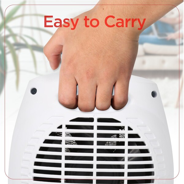 Black & Decker Personal 1500 Watt Electric Fan Compact Heater with Manual Control - BHDC500W46