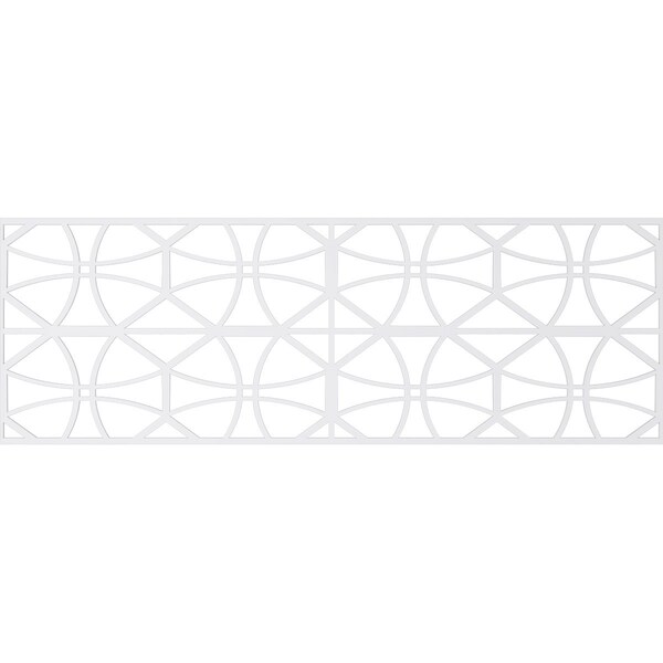 Ekena Millwork Set of Four Panels for 94 1/2"W x 32 1/4"H Haswell Fretwork Wainscot Wall Paneling - WPKP16X01X47HWL