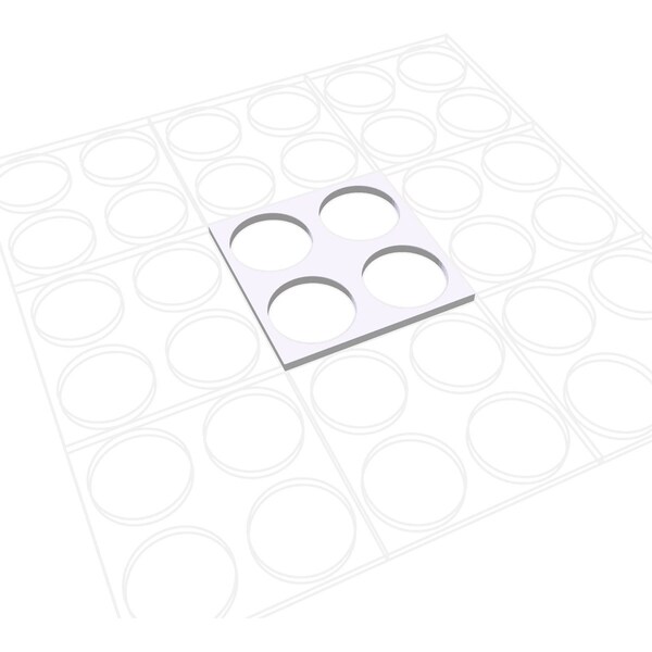 Ekena Millwork Extra Small Wembley Decorative Fretwork Wall Panels in Architectural PVC, 7 3/8"W x 7 3/8"H x 3/8"T - WALP08X08WEM