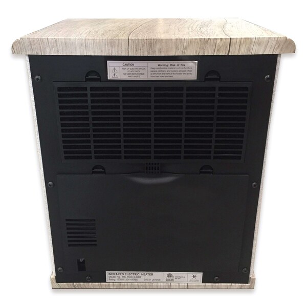 Heat Storm Infrared Space Heater, Floor Style, Cabinet Design, 1500 Watts, Digital Thermostat, 120 Volt, Tan - HS-1500-ILODT