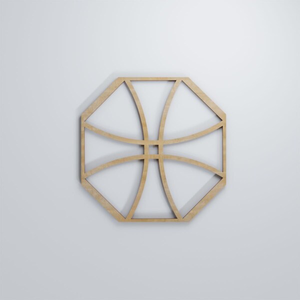 Ekena Millwork Small Haswell Decorative Fretwork Wood Wall Panels, Birch, 11 3/8"W x 11 3/8"H x 3/8"T - WALW12X12X0375HWLBI