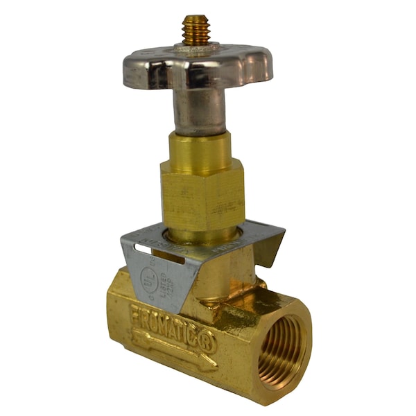 Beckett Firomatic 3/8 in. Brass Straight Valve - 12810